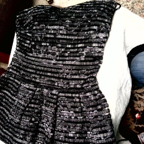 nwt Papaya CROPPED TUBE TOP [L] - Picture 7 of 12